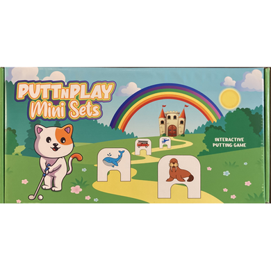 Putt N Play Mini Set - Starter Kit with 2 Soft Head Putters